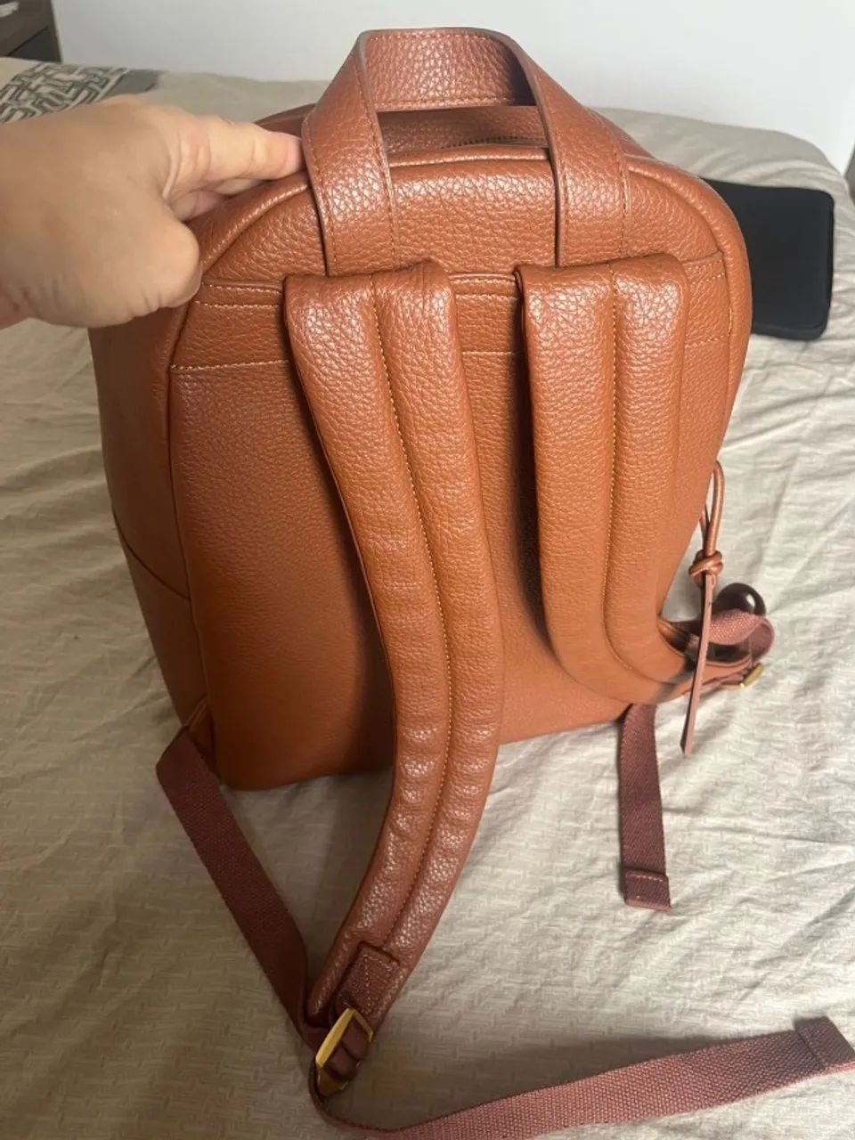 Bolsa ? Mochila, Couro da Santa Lolla - Foto 3
