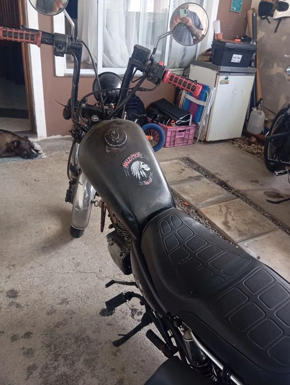  intruder 150 customizada chopper - Foto 4