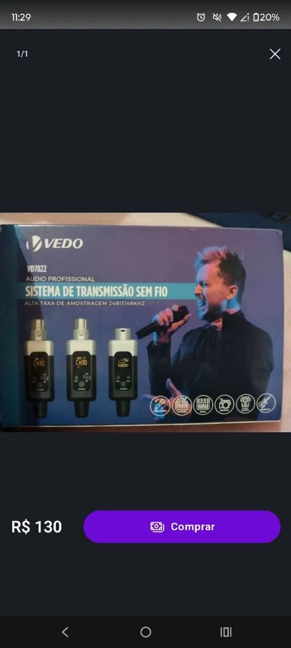 Sistema de transmissão sem fio 