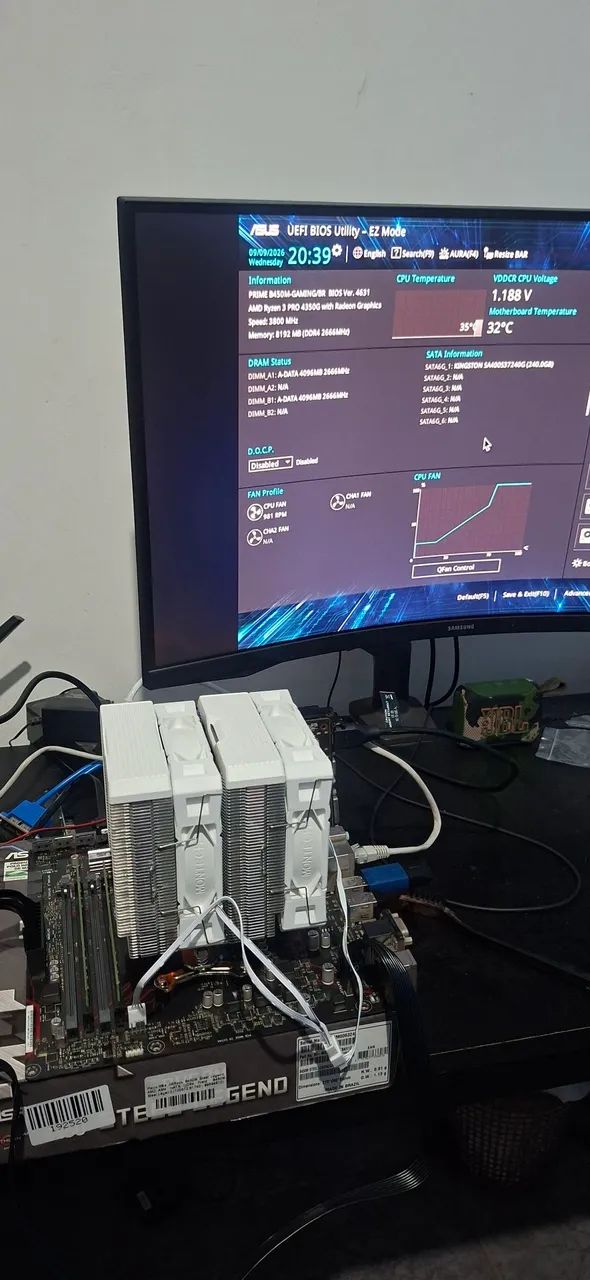 Placa-Mãe - Com Defeito - ASUS Prime B450M Gaming/BR, AMD AM4, mATX, DDR4 - Foto 2