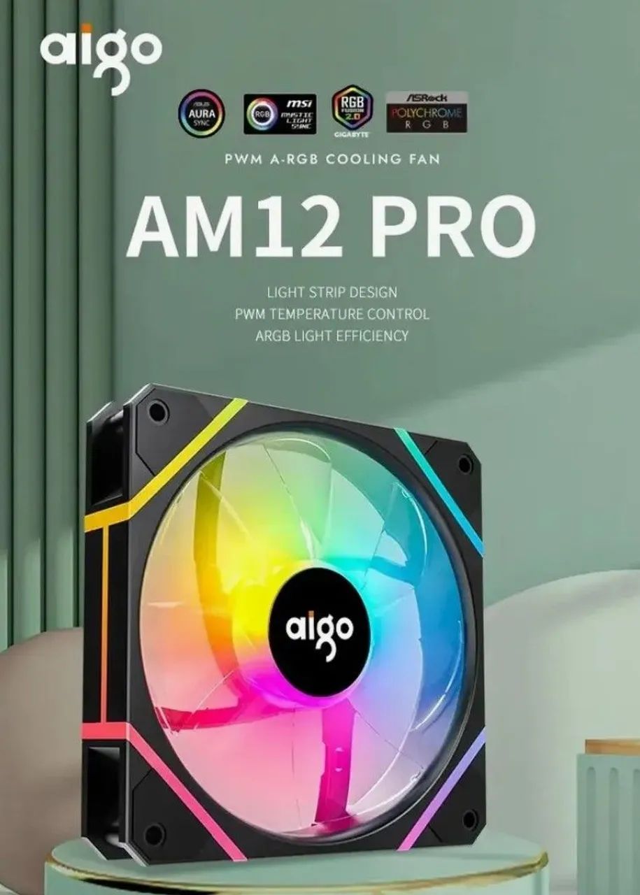 Fans aigo am12 pro argb 