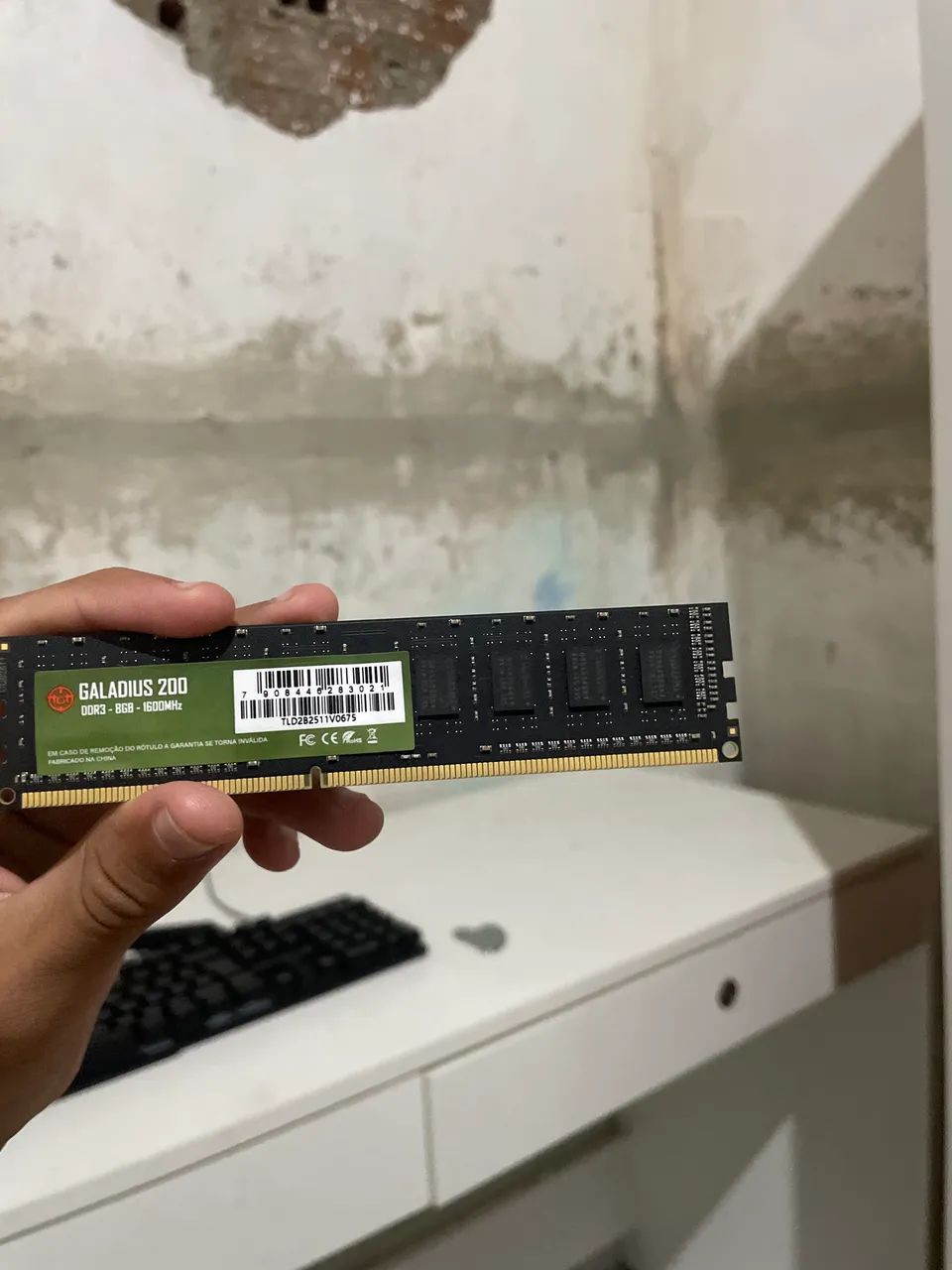 Memória RAM 8 g DDR3 1600 MHz