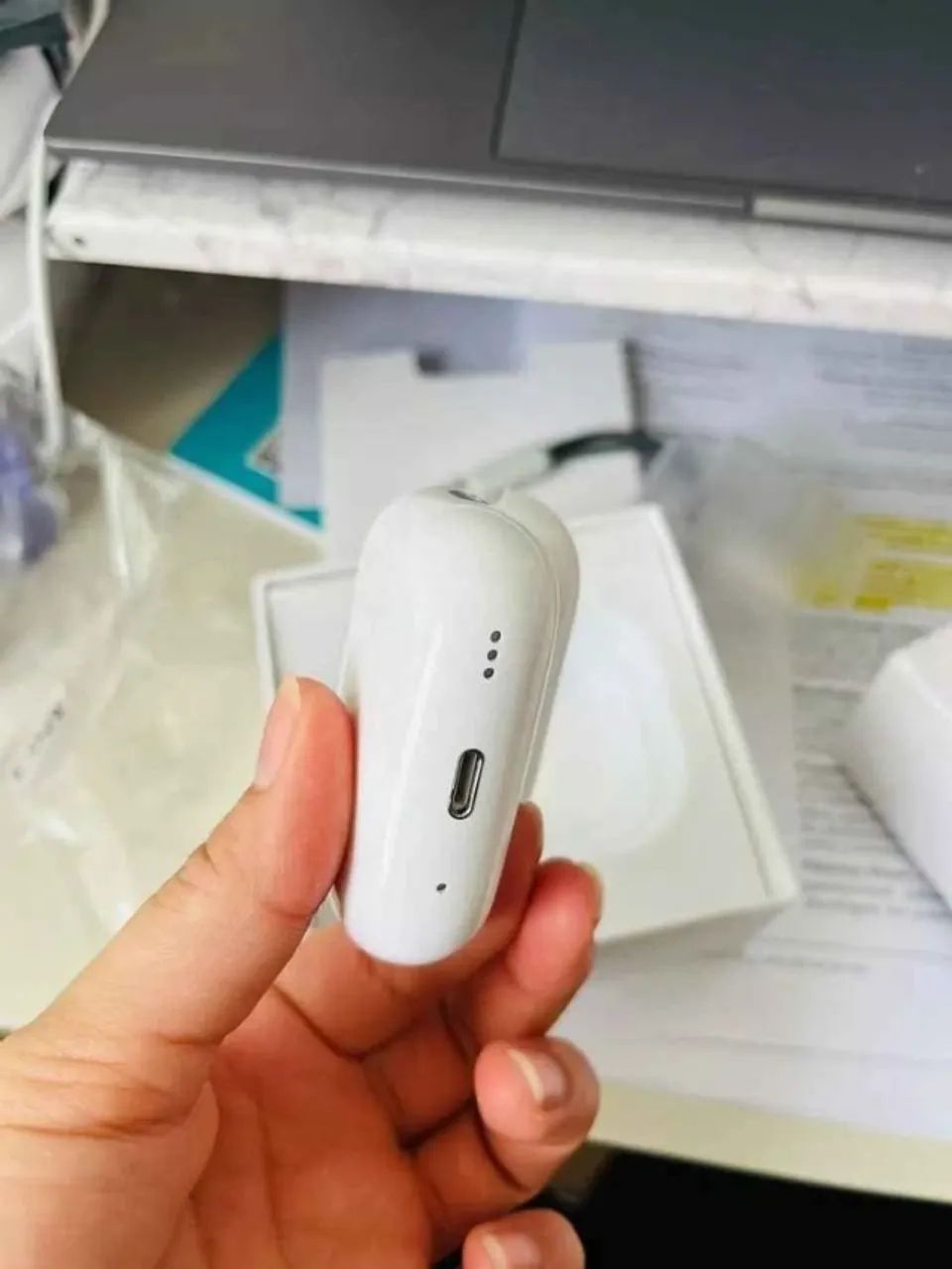 Fone de Ouvido Sem Fio Com Cancelamento De Ruído - Novo - Foto 2