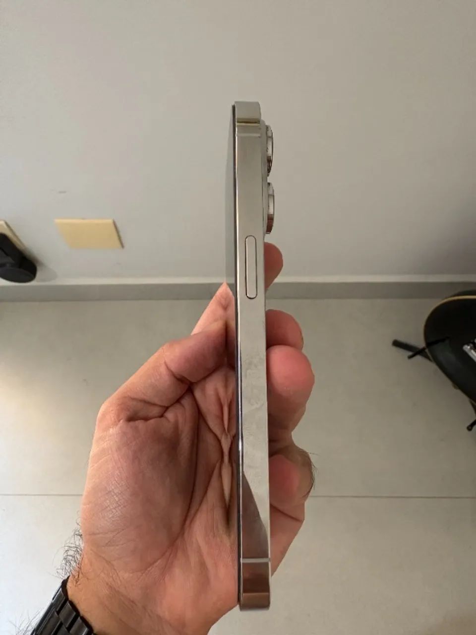 iPhone 14 Pro 128 GB (Branco/Prateado) - Foto 4