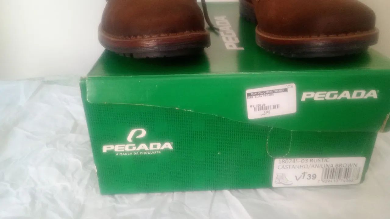 Bota de couro PEGADA - Foto 4