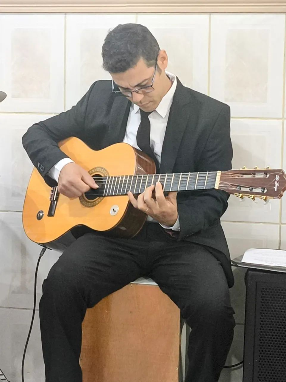 Violão, Contrabaixo e Bateria  - Foto 2
