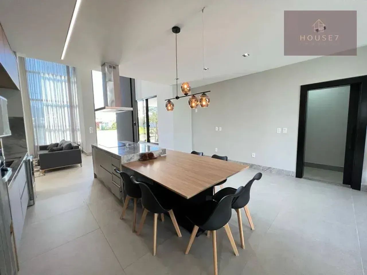 Casa linear 3 suítes no condomínio Alphaville Jacuhy - Foto 5