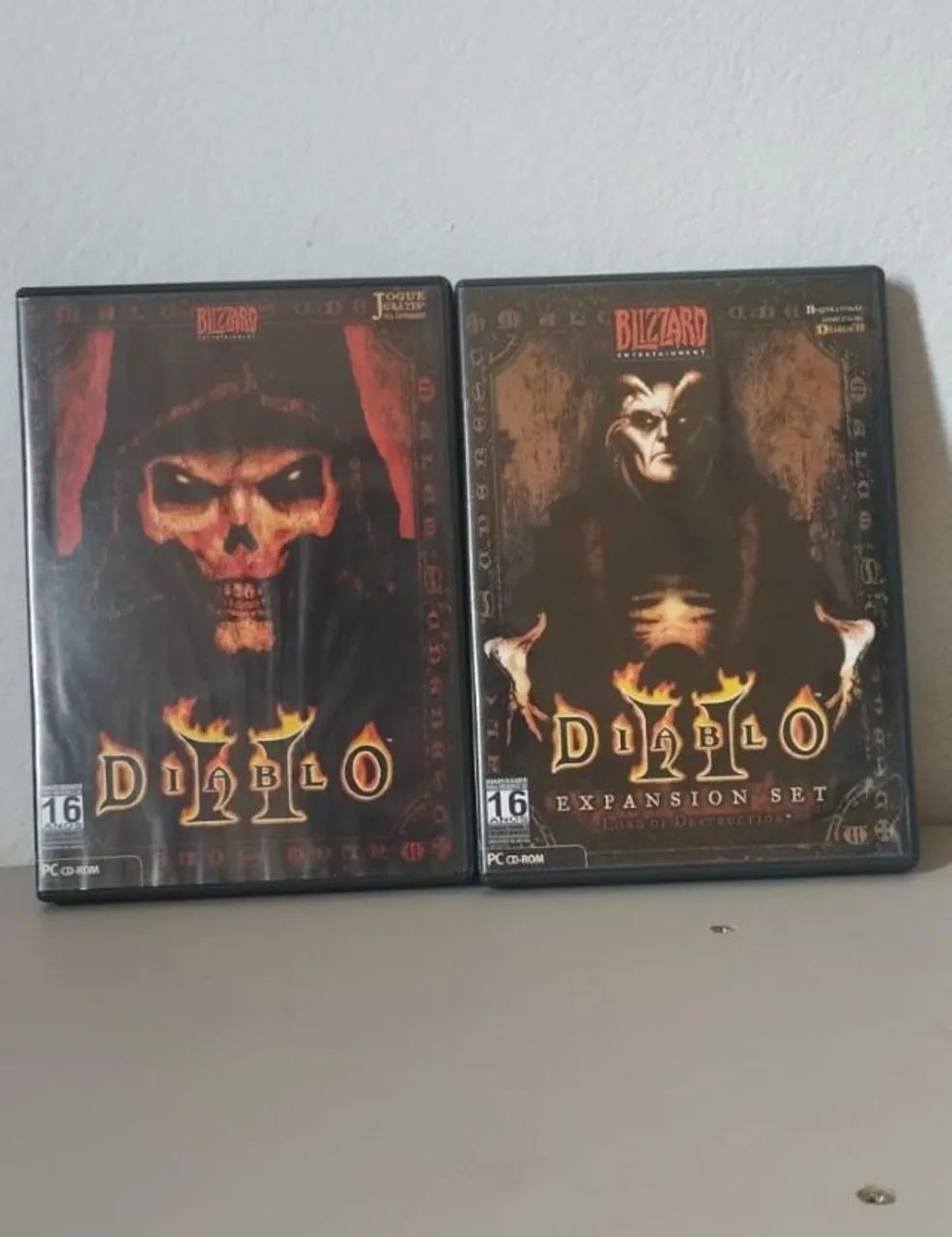 Diablo II PC CD-ROM Mídia Física Original + Expansion Set Lord of