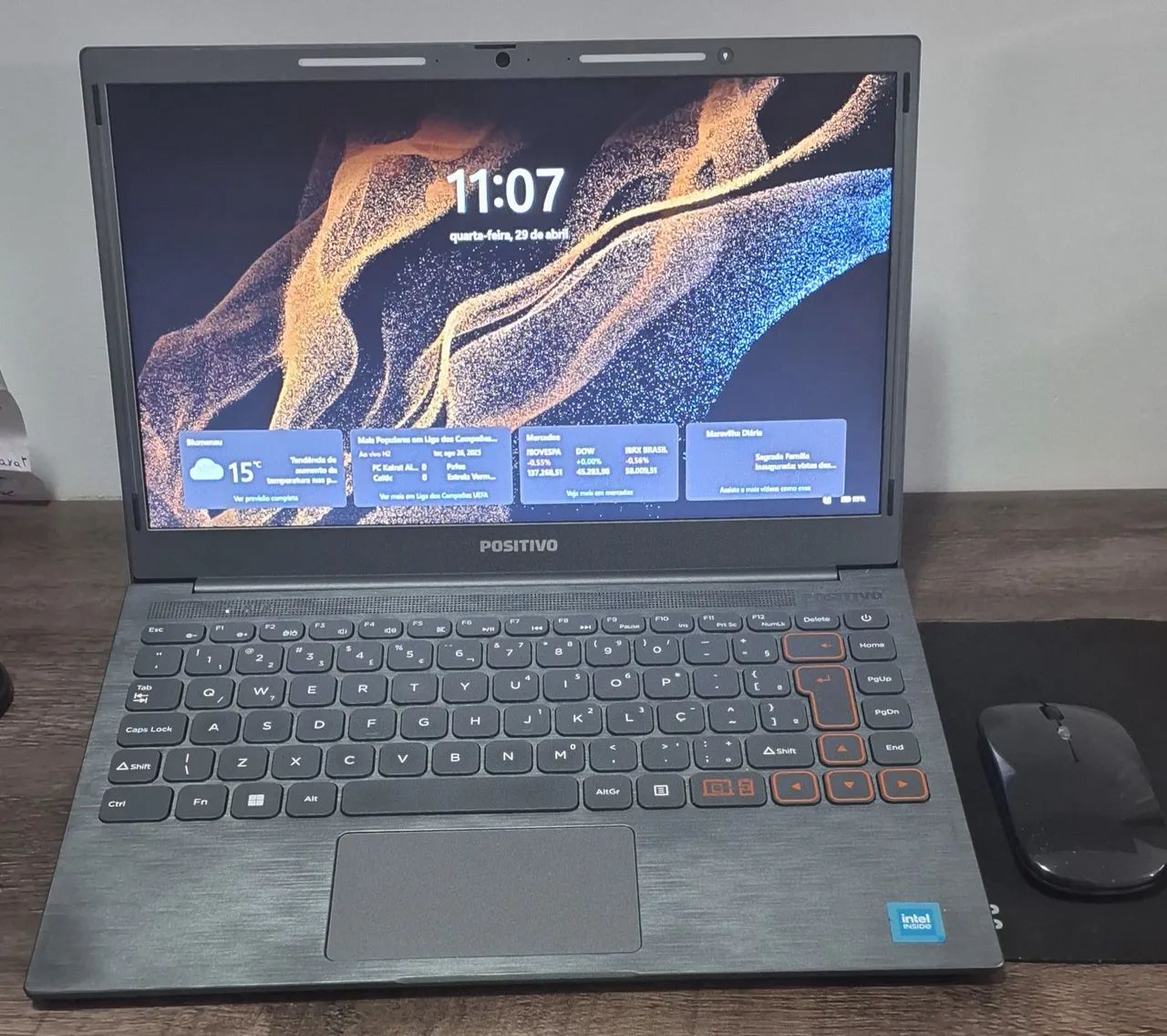 Notebook Intel 8GB Ram 256gb SSD Lumina Bar - Brinde Mouse - Foto 2