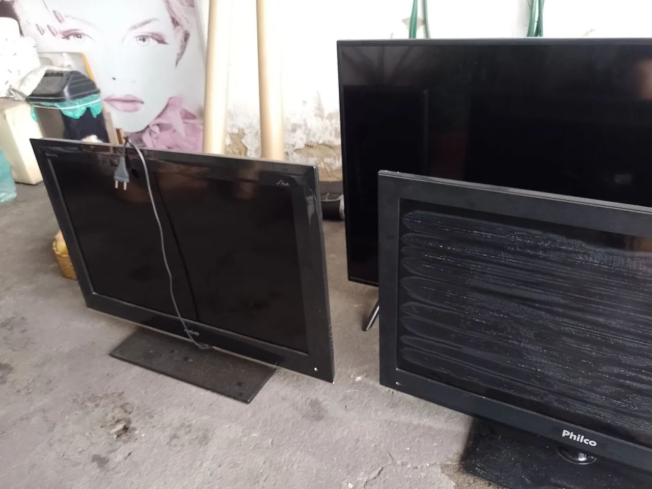 TVs para retirada de peças  - Foto 3