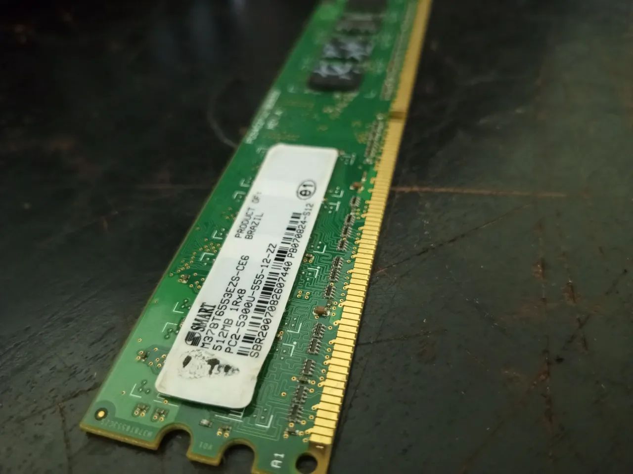 Memória RAM 512MB DDR2 Desktop (SMART PC2-5300U)