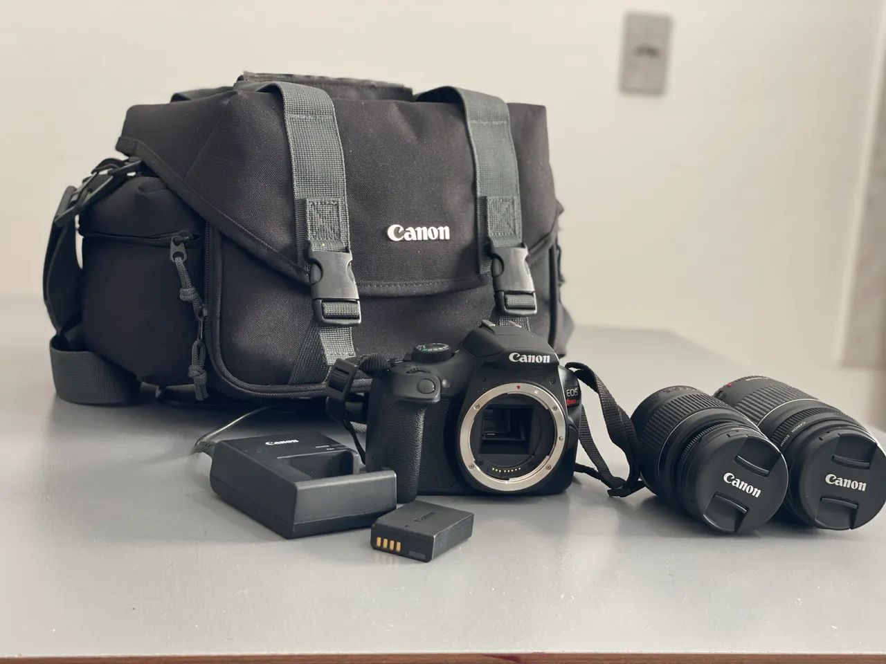 Kit Canon EOS Profissional com 2 Lentes + Bolsa - Foto 3