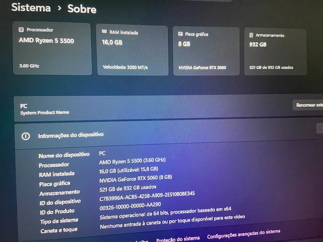 PC GAMER COMPLETO RTX 5060 - Foto 2