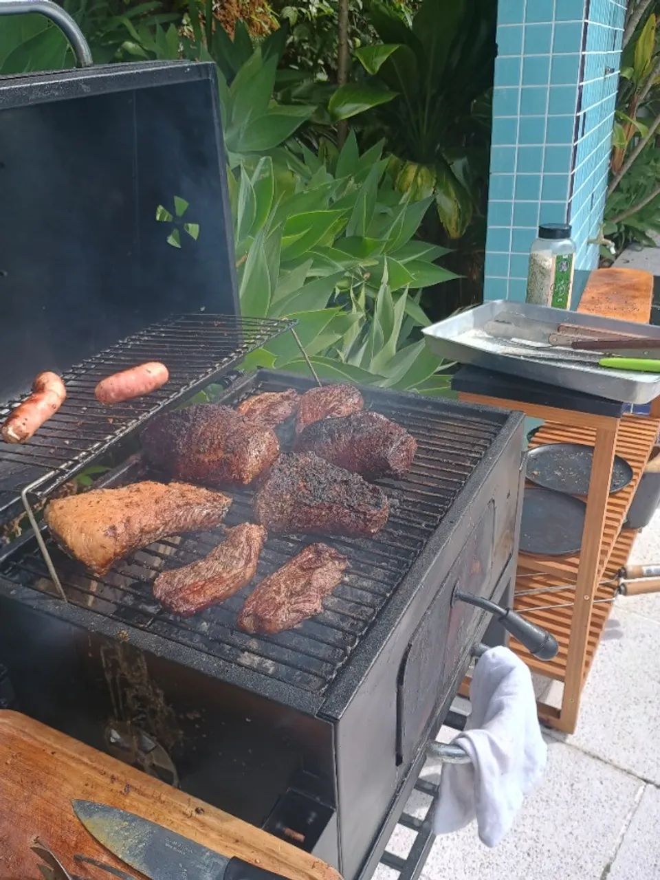 Buffet de churrasco para confraternização 