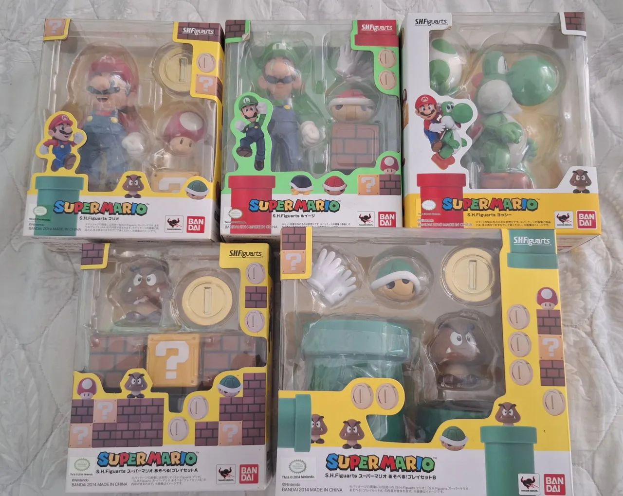 Coleção Super Mario SH Figuarts - 5 sets completos - Foto 2