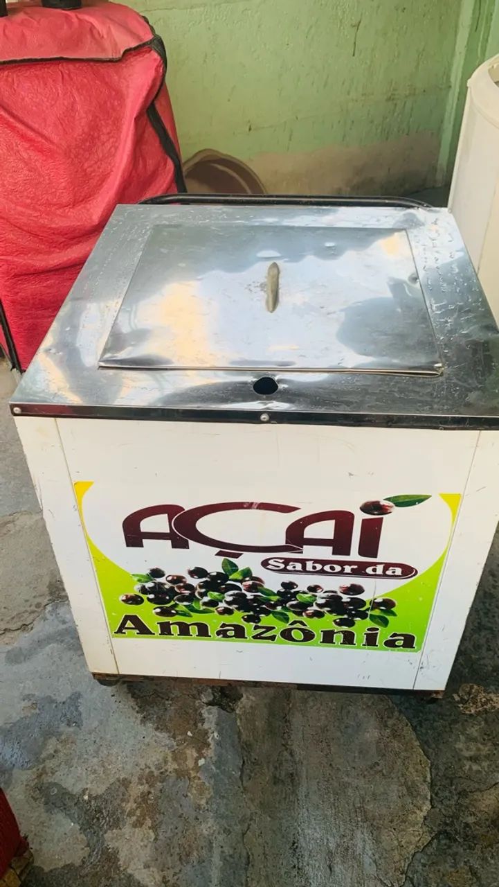 Vendo carrinho de açaí e picole - Foto 3