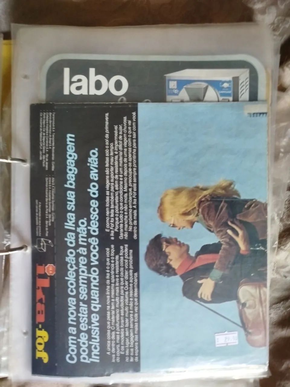 Propagandas de folhetos antigos 