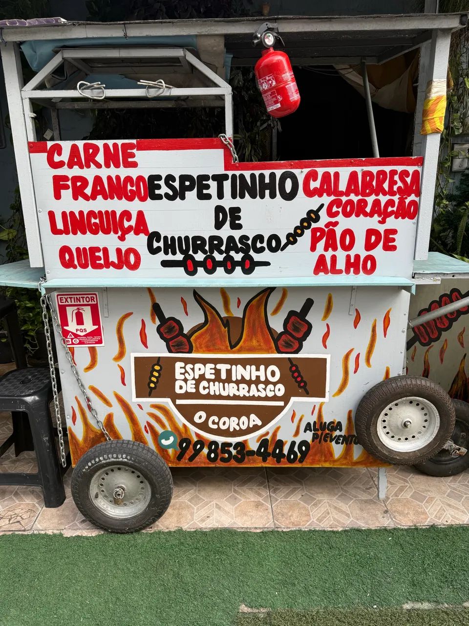 Carrinho para churrasco  - Foto 3