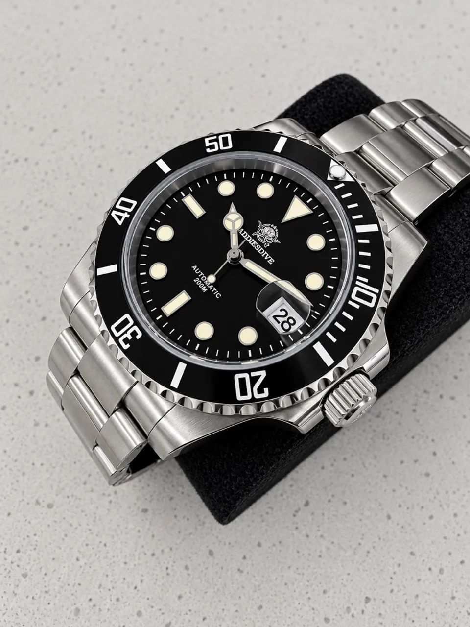 Addiesdive Submariner black automático 41 mm - Foto 2