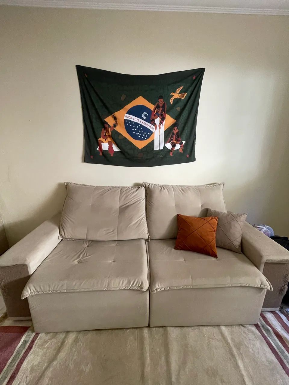 Sofá retrátil usado, perfeito estado - Foto 2