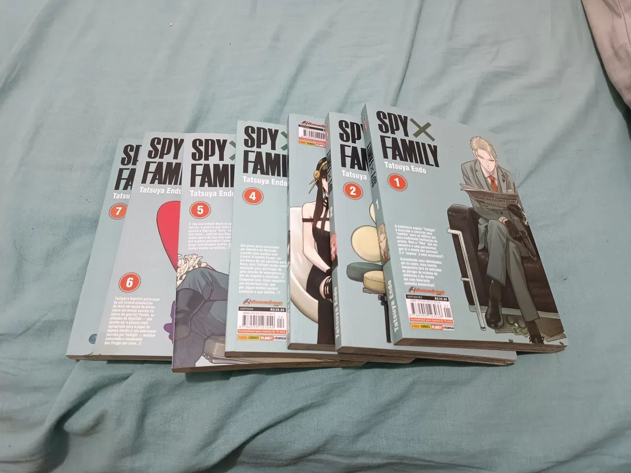 MANGÁ SPY X FAMILY - Coleção 1 ao 7