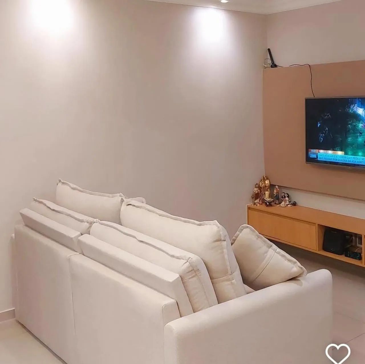 Sofá cama 184CM almofadas em fibras siliconadas  - Foto 3