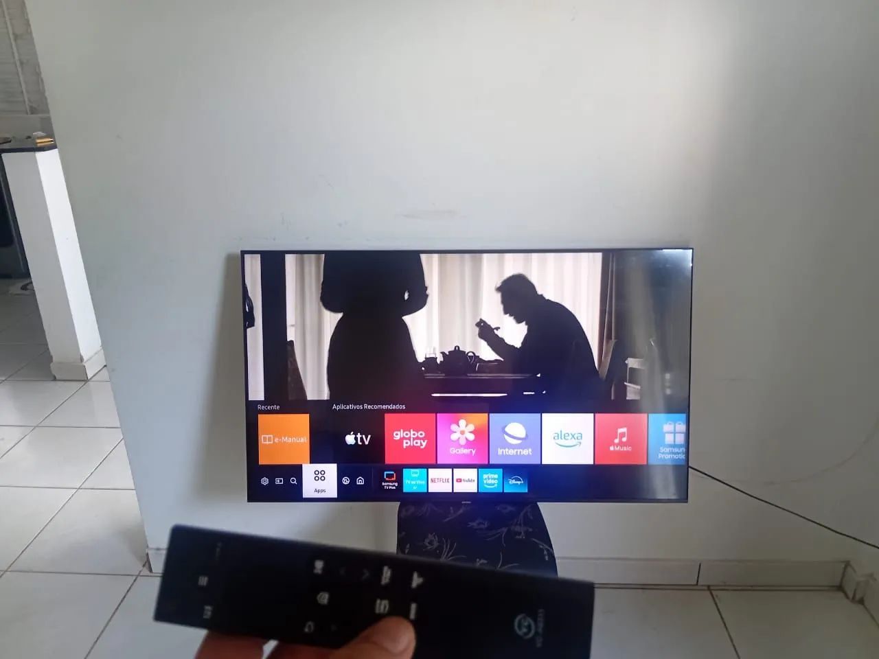 Tv Samsung 55 polegadas smart tem 3 mil canais de filmes e todos aplicativos  - Foto 2