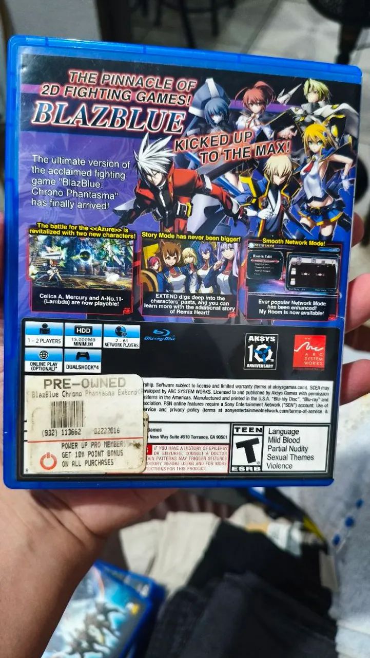 Blazblue Chrono Phantasma Extend PS4 & PS5 - Foto 2