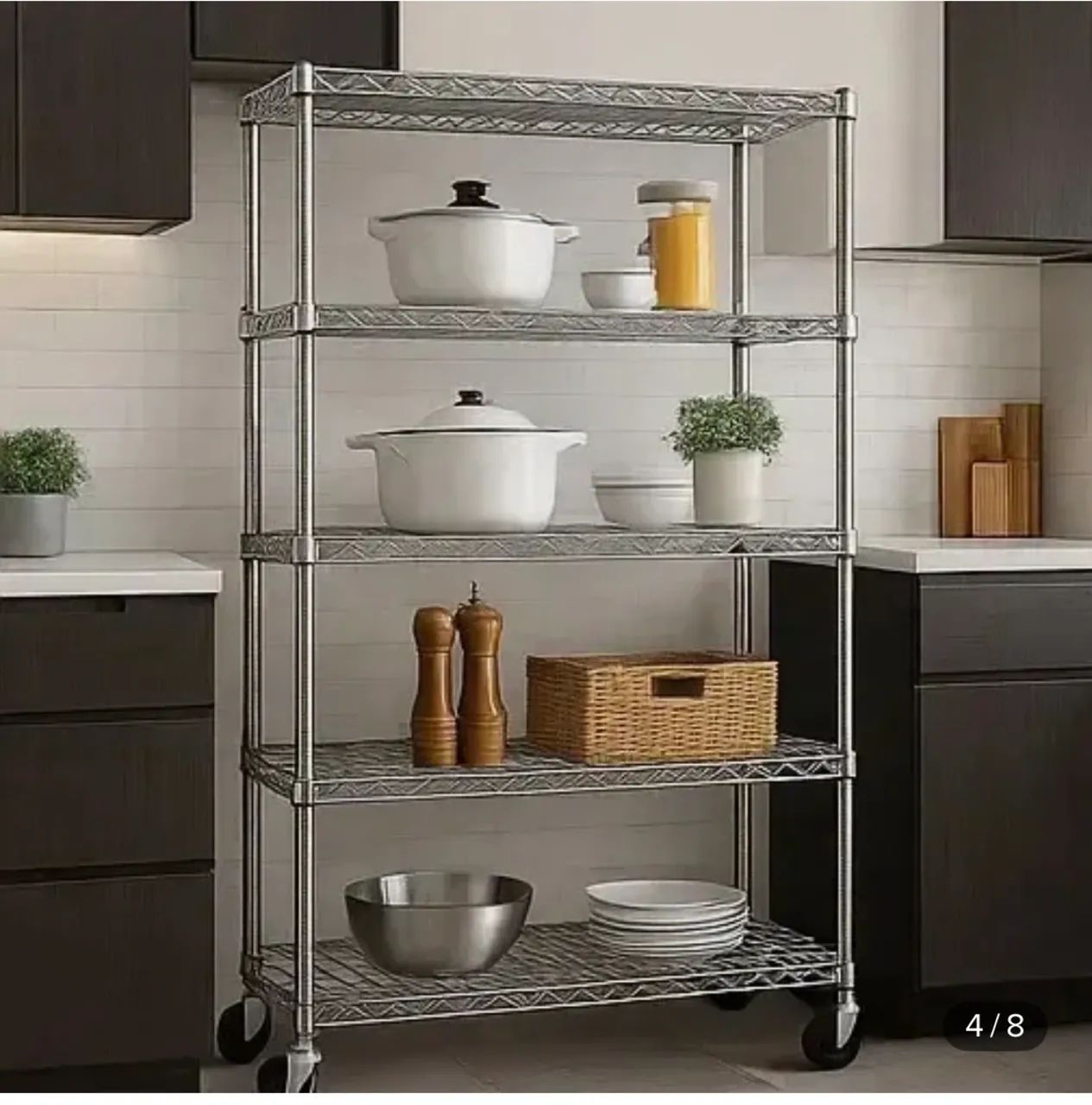 Estante Multiuso 5 Prateleiras - Foto 4