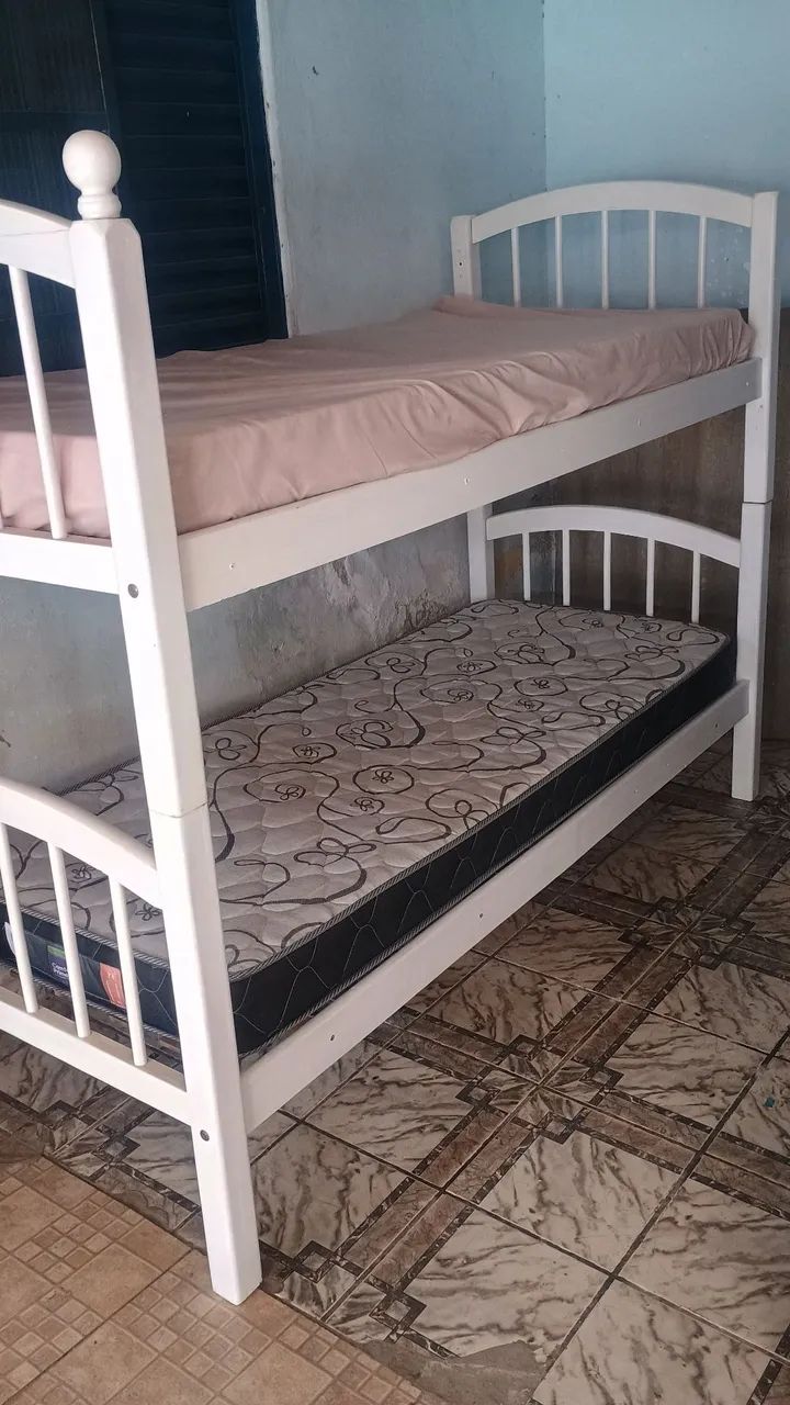 Beliche com 2 colchões em bom estado - Foto 5