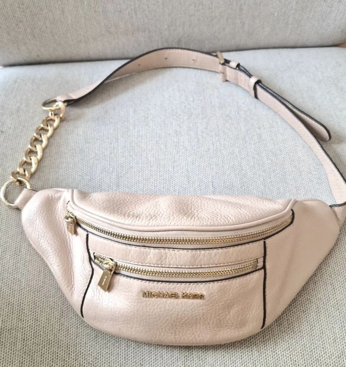 Pochete michael kors mott couro legítimo  - Foto 2