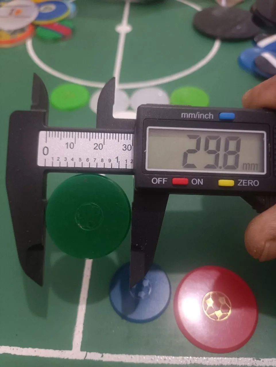 Time Bertisa 1 camada futebol de botão  - Foto 4