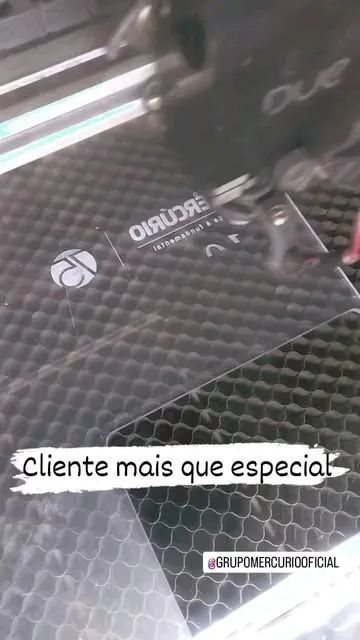 MÁQUINA LASER DUE FLOW CO? 45W COMPLETA - PRONTA PARA PRODUÇÃO - Foto 5