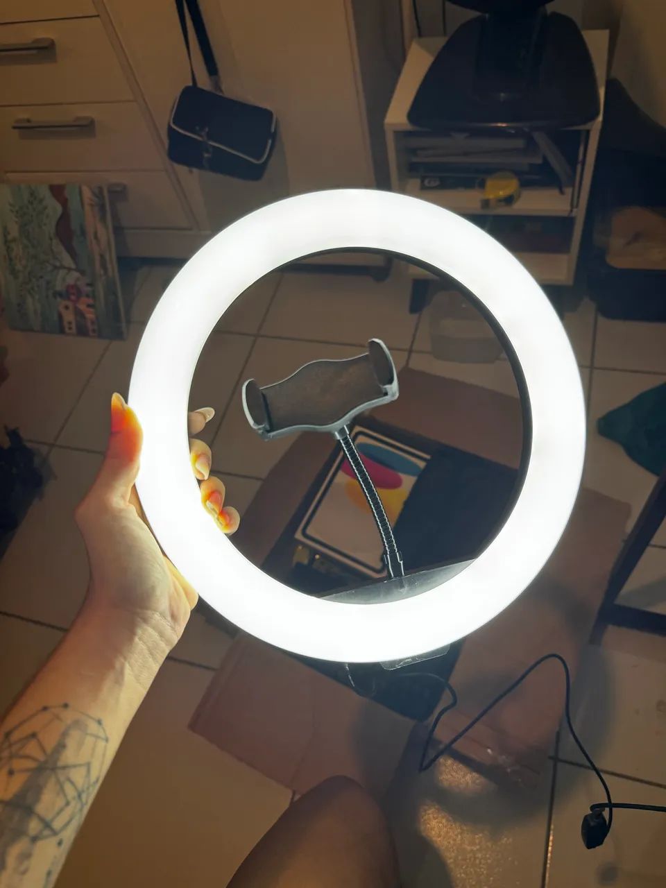 Ring Light Led Iluminador 10 pol - Foto 2
