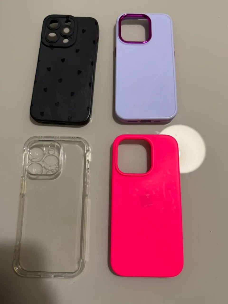 4 Capinhas para Iphone 14 Pro - Foto 2