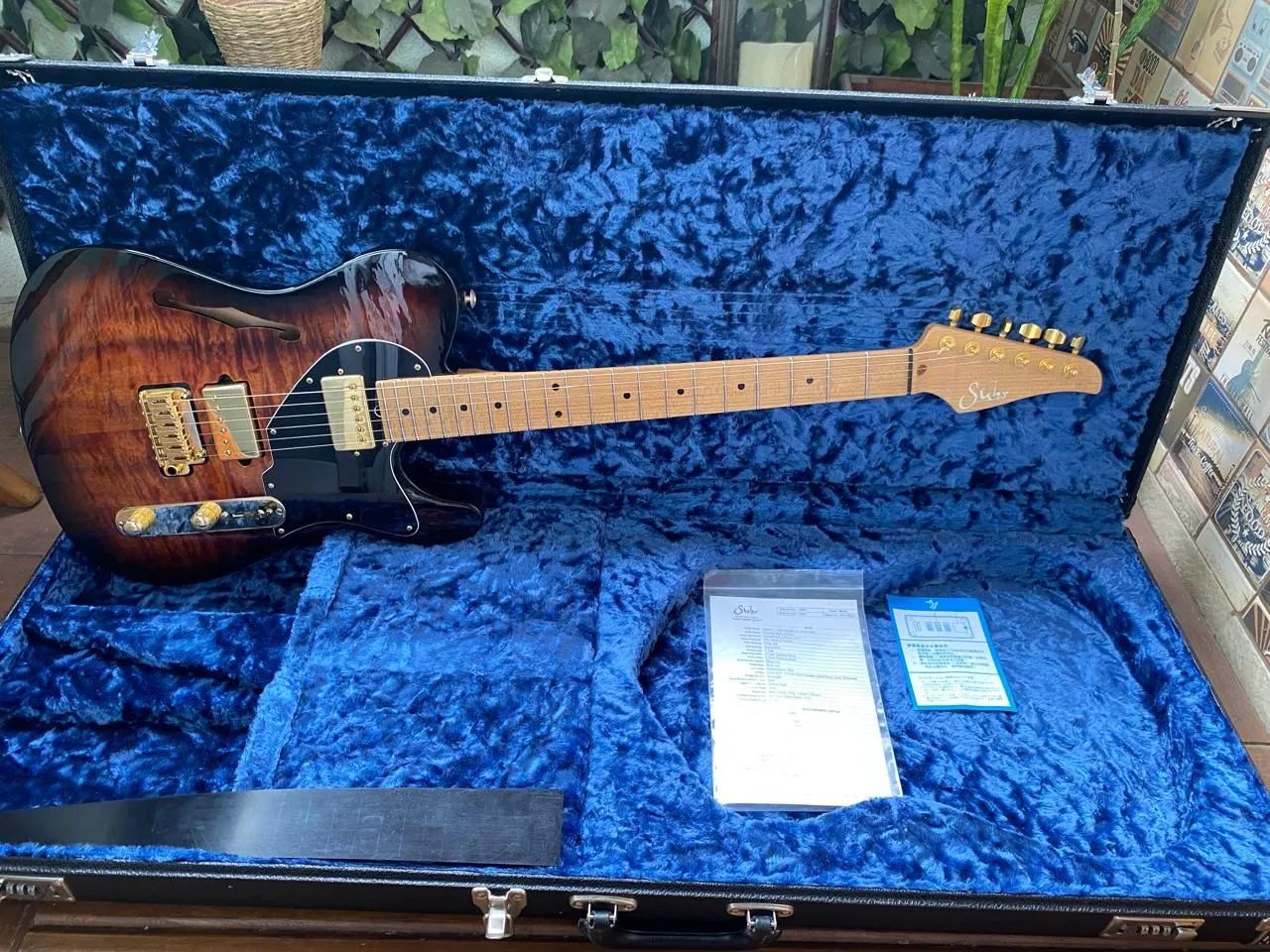 Suhr custom koa roasted maple  - Foto 5