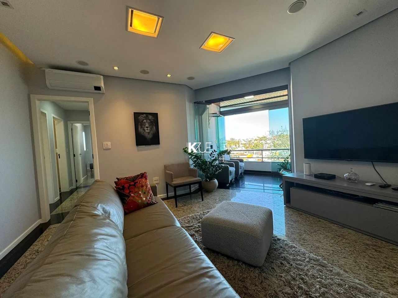 Amplo apartamento com vista mar no Bom Abrigo!!!!