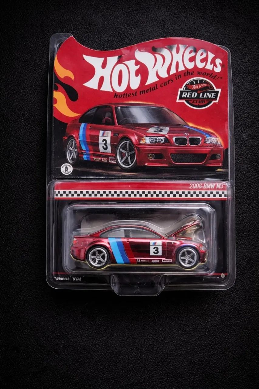 BMW M3 Hot wheels Red Line 2006