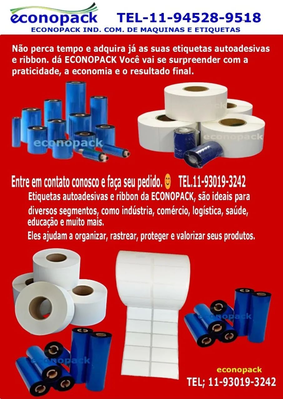 rótulos adesivo e rotuladoras comodato - Foto 3