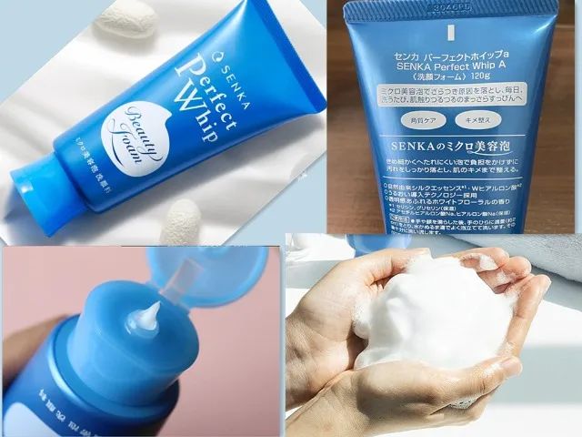 SENKA - Perfect Whip Cleansing Foam 120g - Foto 2