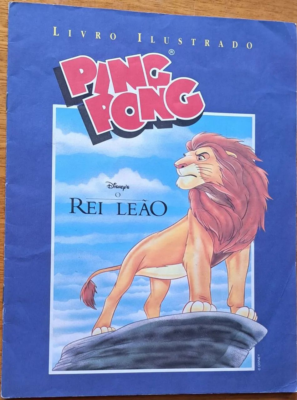 ÁLBUM REI LEÃO ORIGINAL, COMPLETO ANOS 90