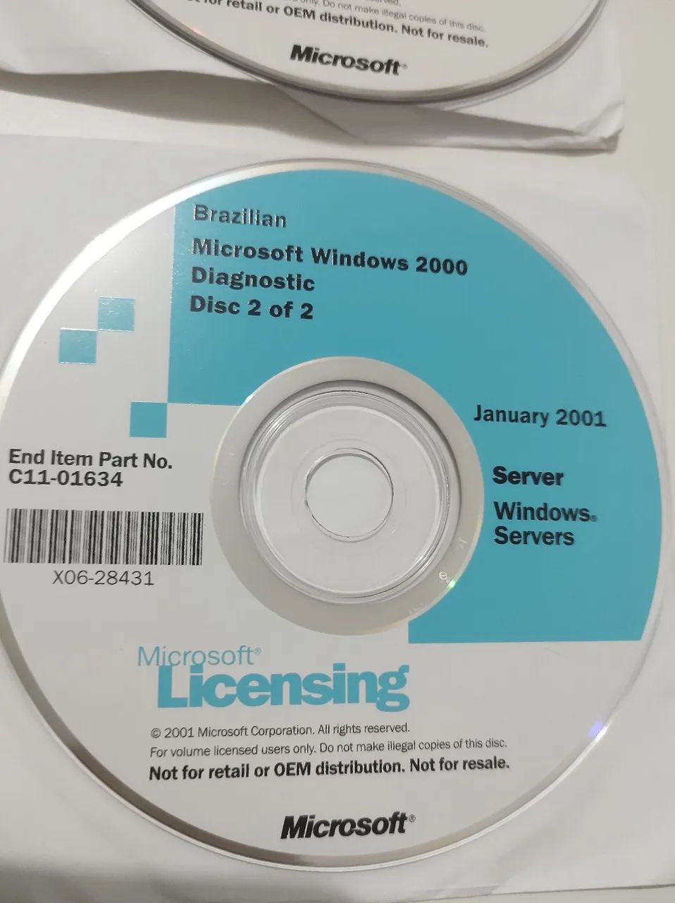CD anos Windows 2000 server em português original - Foto 2