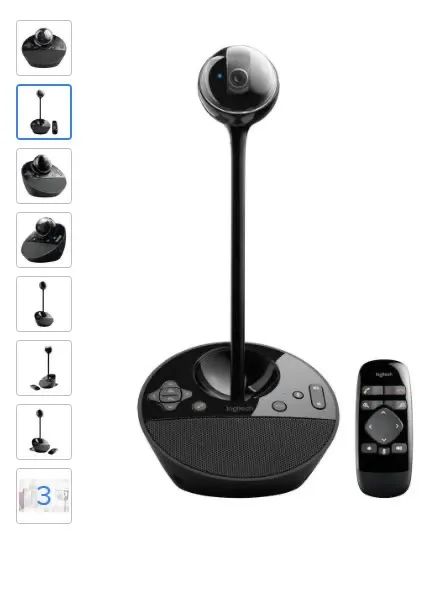 Webcam Câmera Conferência Logitech