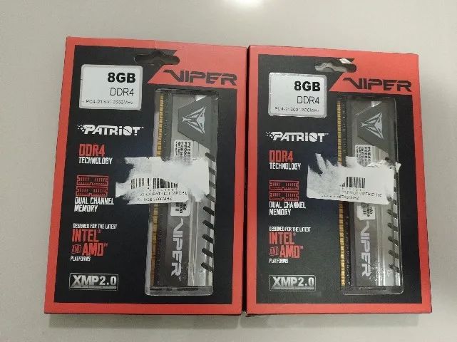 VIPER DDR4 16GB 2666MHz CL16 メモリー DDR4 16GB 2666Mhz (2X8gb) Patriot Viper, CL16 para desktop Dual