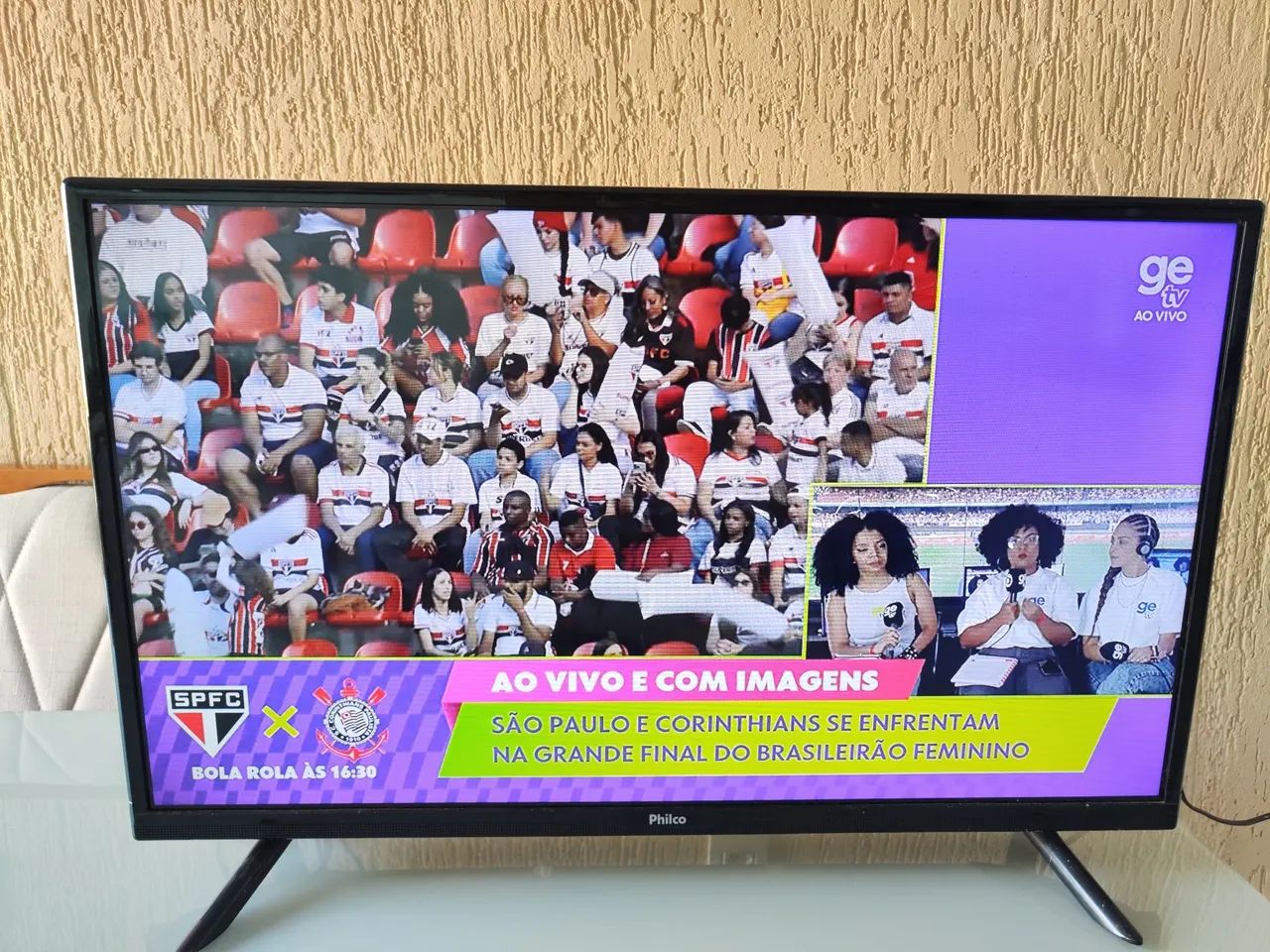 Tv 32 polegadas LED Philco sem detalhes não é smart  - Foto 3