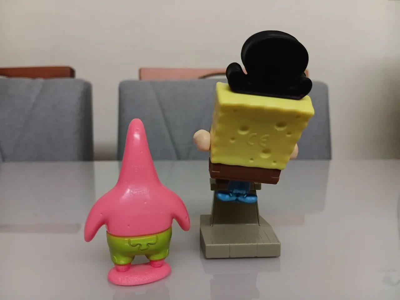 Kit Bob esponja pirata burger king e Patrick Nestlé  - Foto 2