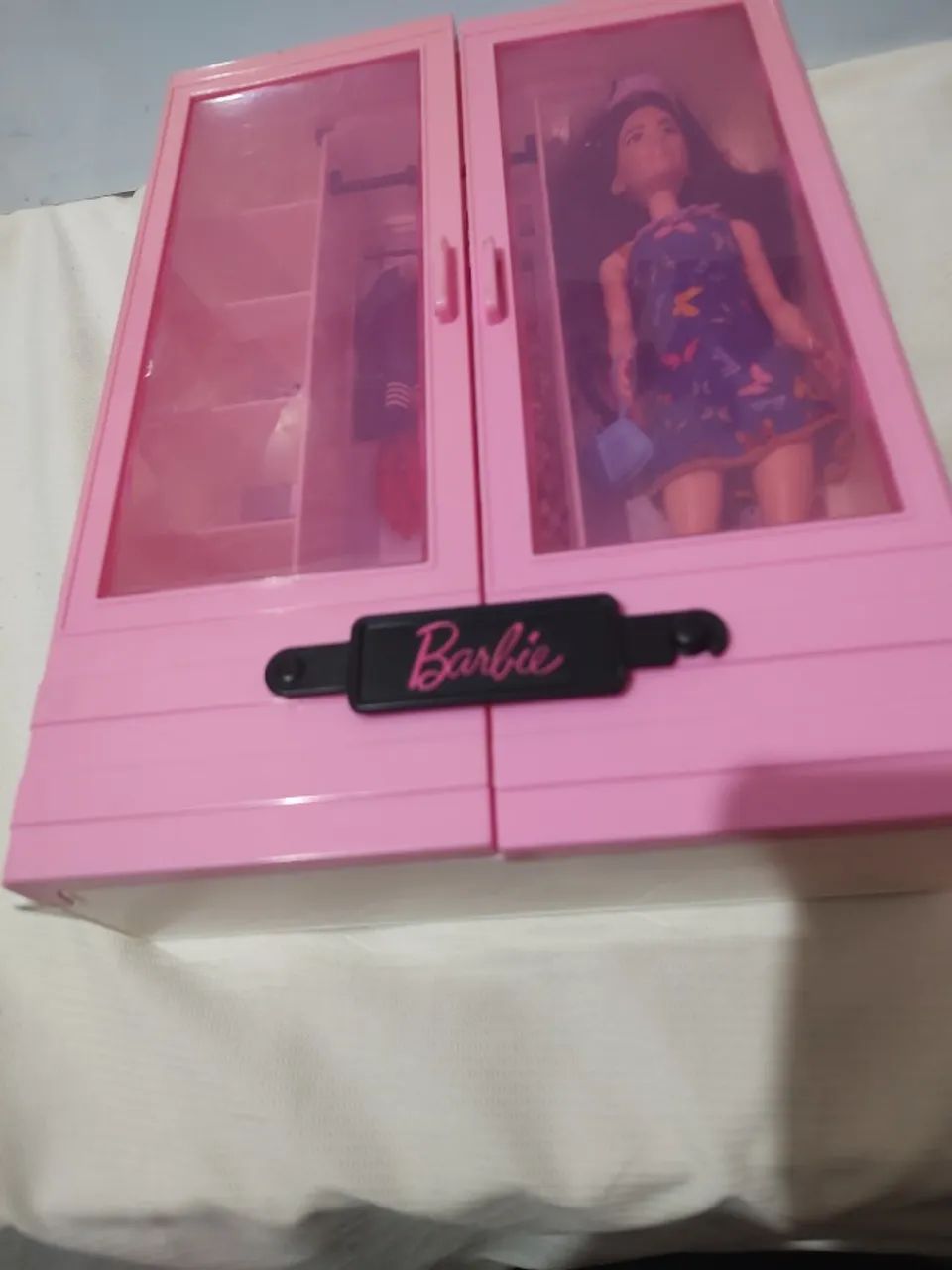 brinquedo closet rosa com boneca mattel - 32cm - Foto 5