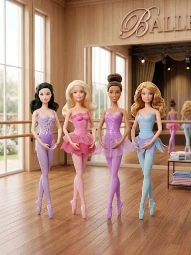 Lote de barbies balairinaa