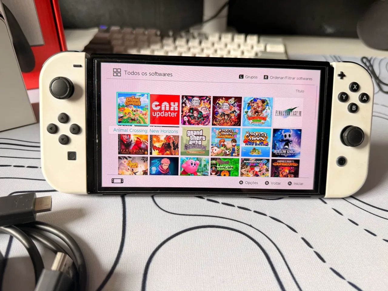 Nintendo Switch Oled Desbloqueado - Foto 2