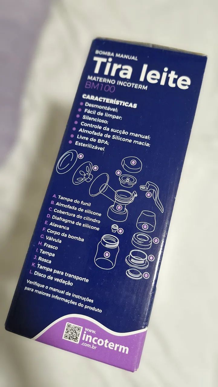 Bomba de Leite Manual (NOVO) - Foto 3